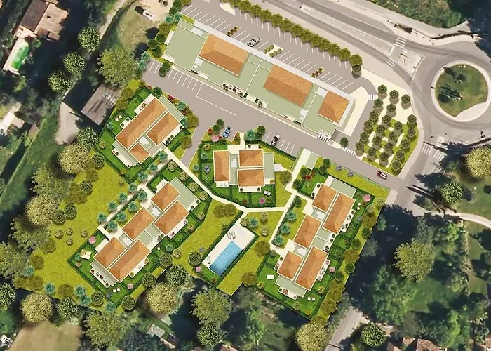 Appartement Moderne - Terrasse - Piscine - Parking